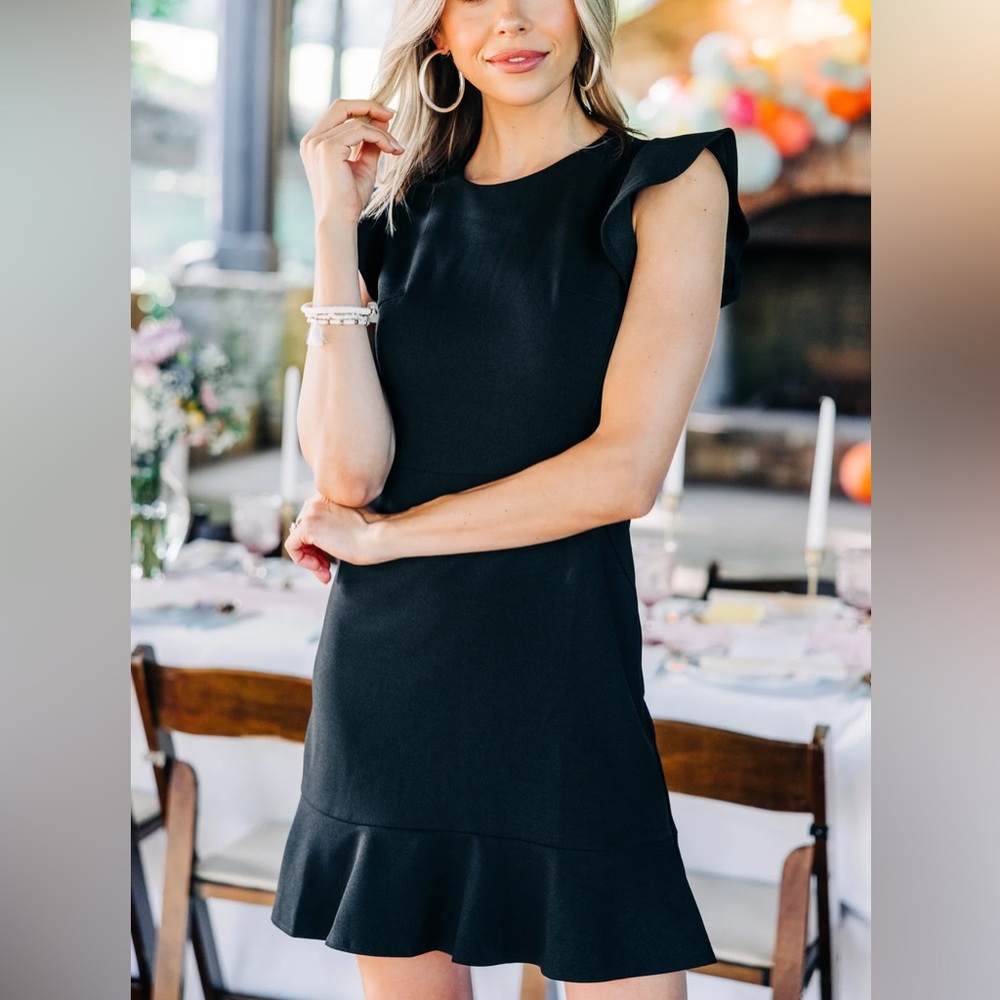 🖤💕Black Ruffled Dress💕🖤